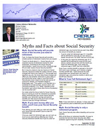 5 Myths and Facts About Social Security